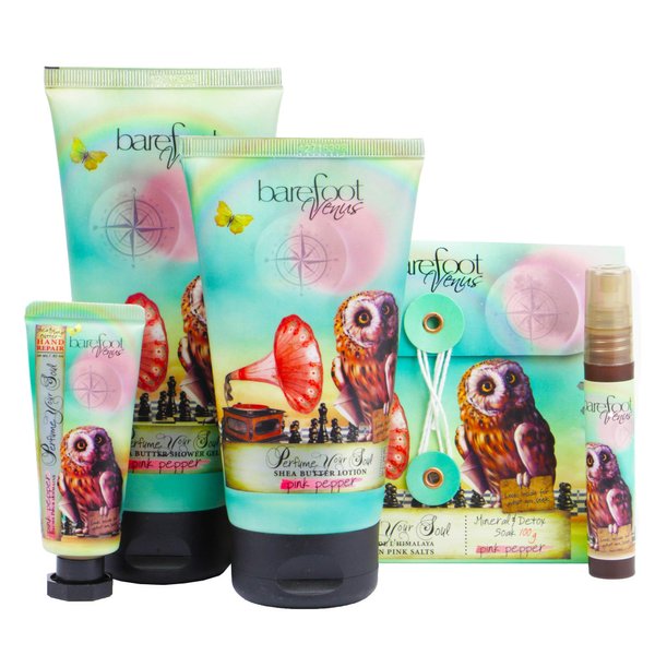 Barefoot Venus Body Care Gift Set (Pink Pepper)