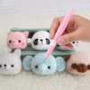 Needle Felting, Felting Needle Tool with 3 Needles, Pen Style Needle Felting Tool, Wool Felt Needle Tools, Felting Starter for DIY Patchwork & Craft, Make Beautiful Felt Animals & Patterns