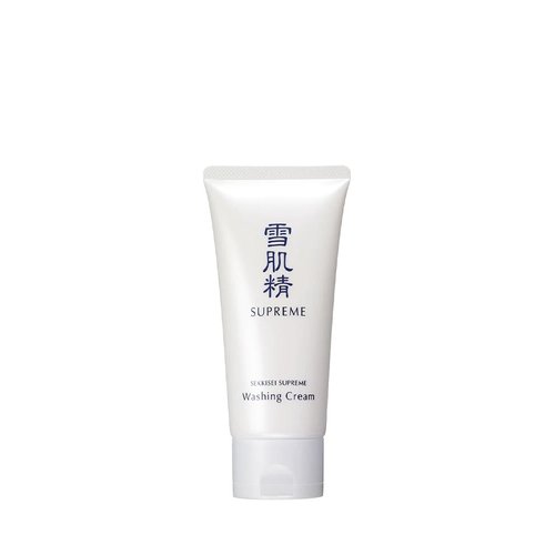 SEKKISEI Supreme Washing Cream, Soft Foam Facial Cleanser, 4.9 Ounce