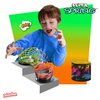 Super Spring - Dino from Deluxebase. 2.5 Inch Jurassic Dino Rainbow Spring Toy. Dinosaur Slinky Toy and Rainbow Fidget Toy. Great Educational Toys, Gifts for Kids and Kids Party Favors.