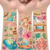 EMOEM Glitter Tattoos for Kids, 14 Sheets Temporary Tattoo Kids Stickers Toys, Party Favors Goodie Bags Games Accessories for Boys and Girls (Various)
