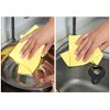 Sold_By_Cheapnwork Reusable Cleaning Cellulose Sponge Cloths Absorbent Wipes Clean Kitchen Car Dish Eco-Friendly Dishcloth Hand Towel Auto - 1pack (5pcs)