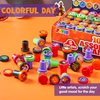 JOYIN 25 Pieces Halloween Stamps for Kids, 25 Designs Halloween Rubber Stampers Bulk, Halloween Party Favors Gifts, Trick or Treats Stampers Classroom Game Prizes, Halloween Goodie Bag Fillers