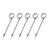 20 Pcs Hair Bobby Pins Hair Clips with Blank Round Tray Hair Pins Hairpin Cabochons Bases for DIY Crafts Silver
