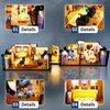 Mililier LED Light Kit for Lego 10292 The Friends Apartments Building Set, Compatible with Lego 10292 Building Blocks Model(Not Include Blocks Set)