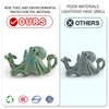 Fantarea Ocean Sea Marine Animal Figures Model Playsets 6 PCS Octopus Squid StarfishFigurine Party Favors Supplies Cake Toppers Decoration Gifts Collection Toys for Kid Boys Girls