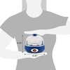 Elite Gourmet EGC007CBL# Rapid Egg Cooker, 7 Easy-To-Peel, Hard, Medium, Soft Boiled Eggs, Poacher, Omelet Maker, Auto Shut-Off, Alarm, 16-Recipe Booklet, BPA-Free, Cobalt