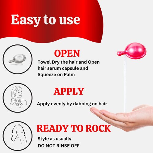 Gajaco Hair Treatment Serum - No Rinse with Argan Macadamia Avocado Oils - Vitamins A C E Pro B5 - Conditioner for Women & Men