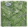 Luncheon Floral Napkins 40pcs 13"x13" | Decorative Napkins Tropical Green Palm Leaves