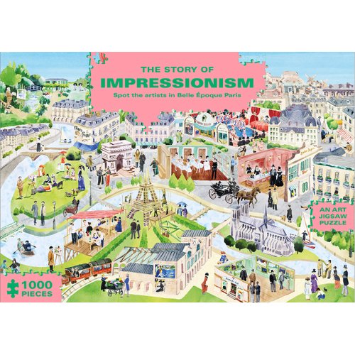 Laurence King The Story of Impressionism 1000 Piece Puzzle
