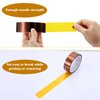 Outus 2 Rolls Heat Tapes High Temperature Tape Sublimation Tape Heat Transfer Tape Heat Resistant Tape Polyimide Tape for Electronics 3D Printers DIY Crafts (Dark Brown,30 mm Wide)