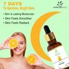 POWERFEEL, Vitamin C Face Serum – Anti Aging Face & Eye Serum with Vitamin C, Hyaluronic Acid, Vitamin E – Brightening Serum, Dark Spot Remover, Even Skin Tone,