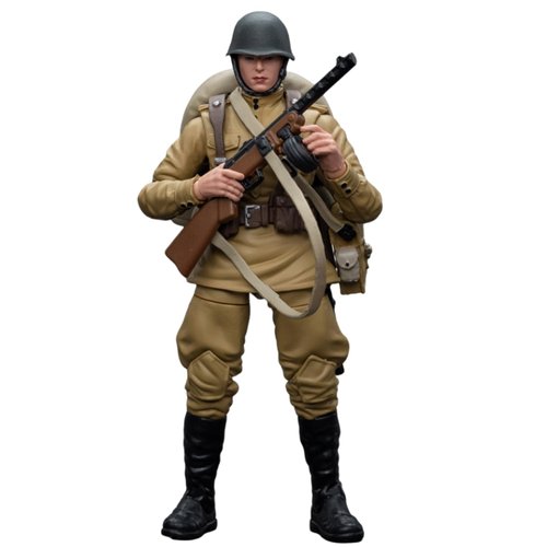 HiPlay JoyToy Collectible Figure: WWII Soviet Infantry 1:18 Scale Action Figures JT8926