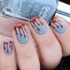 Whats Up Nails - Slime Drips Vinyl Stencils for Halloween Nail Art Design (1 Sheet, 30 Stencils)