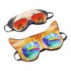 (Pack of 2) 3D Cat Dog Animal Sleep Eye Mask Night Shades for Sleeping Travel Home Office Funny Blindfold for Girls Kids Men Women