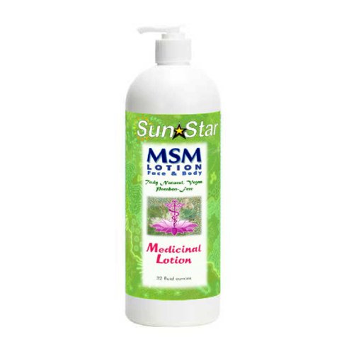 MSM Face & Body Lotion with Tea Tree Oil Medicinal Lotion