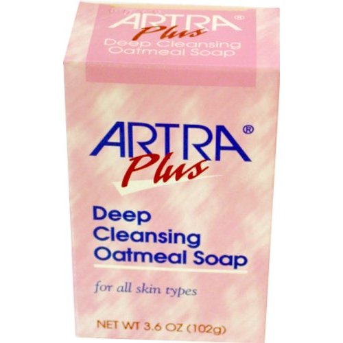 Artra Soap Plus - Deep Cleansing Oatmeal 3.6 oz. (Pack of 6)