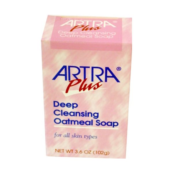 Artra Soap Plus - Deep Cleansing Oatmeal 3.6 oz. (Pack of 6)
