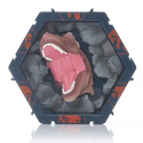 WOW! PODS Jurassic World Camp Cretaceous Tyrannosaurus Rex SFX Light-Up Bobble-Head Figure with Sound Effects | Official Fallen Kingdom Merchandis Tyrannosaurus Rex