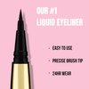 Rouge & Rogue - 100-Proof Liquid Eyeliner, Waterproof, Obsidian Black