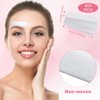 800 Pcs Eyebrows Wax Strips Non Woven Waxing Strips Hair Removal Wax Paper Facial and Body Epilating Strips for Girls Women Men