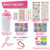 FTBox Decorate Your Own Water Bottle for Girls, Cute Arts and Crafts Gifts Toys for Girls Age 4-6-8-10-12, Unicorn/Mermaid Diamond Painting Crafts Kit for Girls Birthday Christmas Gift