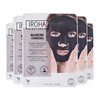 IROHA NATURE, Face Mask for Skin Care with Activated Charcoal - Pack of 5 pieces