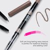 Vivienne Sabo Paris - Automatic Eyebrow Pencil Brow Arcade, Soft Brown (Shade 02), Natural Looking Brows, All Day Wear