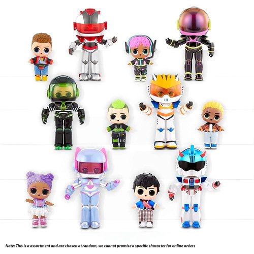 L.O.L. Surprise! LOL Surprise Boys Arcade Heroes Action Figure Doll with 15 Surprises Including Hero Suit and Boy Doll or Ultra-Rare Girl Doll, Shoes, Accessories, Trading Card | Kids Age 4-15 Years