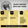 Black Canyon Peanut Butter Cookie Crunch Scented Sea Salt Bath Soak with Jojoba Oil, 20 Oz