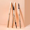 Eyebrow Pencil,3 PCS Waterproof Long-Lasting Microblading Ash Brown Brow Pencil,Natural Eyebrow Makeup Ultra Slim Defining Eyebrow Pencils