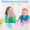 Nice Cube Stress Balls for Kids Adults, 3 Pack 2.36 inch Polyhedron Diamond Squishy Fidget Toys for ADHD Christmas Birthday Gifts for 3-12 Year Old Boys Girls Stocking Stuffer Fidgets for Classroom