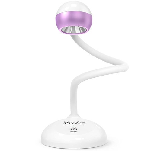 MelodySusie 2 in 1 Gel X Lamp, Pro09M Cordless Gooseneck UV Lamp for Gel x Nails Rechargable LED Nail Lamp Light for Gel Polish,Touch Switch Flash Cure Light for Nail Extension Art Home Salon Manicure