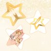 Qianyu Star Hair Clips 30 Pcs Silver and Golden Metal Non Slip Snap Star Hair Side Clamps Headdress Accessories small Kawaii Star Shaped Hairpins Cute Hair Barrettes for Kids Girls Women