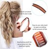 15 Pieces Banana Hair Clips Classic Clincher Combs Fishtail Hair Comb Ponytail Hair Holder for Women Girls, 3 Styles