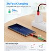 SUNGUY 10Gbps Android Auto USB C Cable, [2-Pack,1.5FT] 3A USB 3.1 Gen 2 Fast Charging & Data Transfer USB C CarPlay Cable, Compatible with iPhone 15/15 Pro Max, Galaxy S22 S21 Note 20, Pixel 7 (Red)