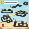 Aukit Magnetic Tiles Road Expansion Pack, Magnetic Building Blocks Construction Toys for 3+Year Old Boys Girls, Kids Toys Montessori Toys for Toddler.