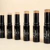 Glo Skin Beauty HD Mineral Foundation Stick - Concealer Makeup Infused with Hyaluronic Acid - Buildable Coverage, Contour & Highlighter (Mesa 7W)