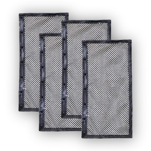 UrBestChoose 4 Pcs Hair Stretchers for Curly Hair - Natural Hair Wrap/Net - Mesh Wrap to Prevent Shrinkage - Recommended for Hair Types 3b-4c (13 × 7 Inch)