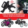 Diamond Plate Adjustable Motorcycle/Bicycle Phone Mount
