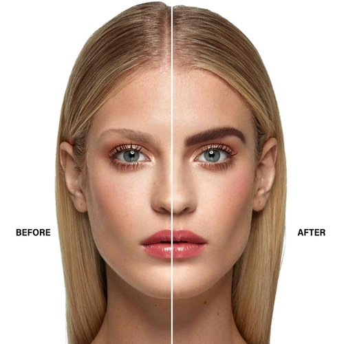 Boobeen Duo Liquid Eyebrow Pencil, Microfine Brow Pencil, Smooth Eyebrow Pen with Eyebrow Styling Gel, Long-Lasting and Smudge-Proof, Creates Natural- Looking Eyebrows