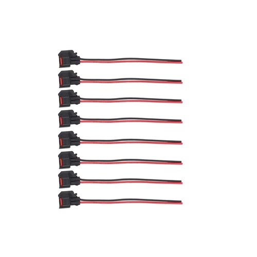 NewYall Pack of 8 Fuel Injector Connector Pigtail Harness Socket Plug Wire