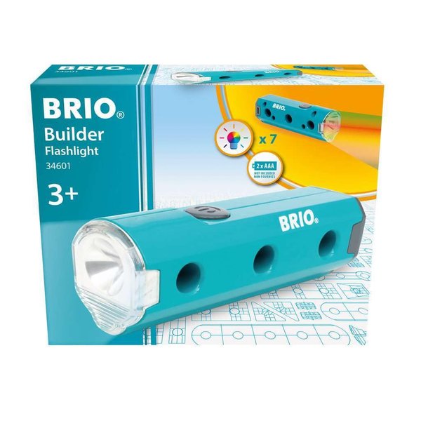 BRIO Builder - 34601 Flashlight | Educational Roleplay & Construction Toy for Kids Age 3 Years Up