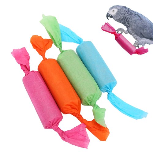 4Pcs Sola Sticks Parrot Toys Chew Toys for Parrot Bird Toys Sola Atta Ball Stick Bird Chew Toys for Parakeets Cockatiels Parrotlets
