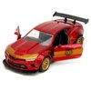 2016 Chevy Camaro Red Metallic and Gold and Iron Man Diecast Figure Hollywood Rides Series 1/32 Diecast Model Car by Jada JA30309