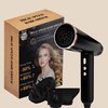 Nicebay Ionic Hair Dryer, Professional Blow Dryer with 3 Attachments, 110000RPM High-Speed Brushless Motor for Fast Drying, Lightweight, Low Noise, 1600W Hairdryer with Diffuser