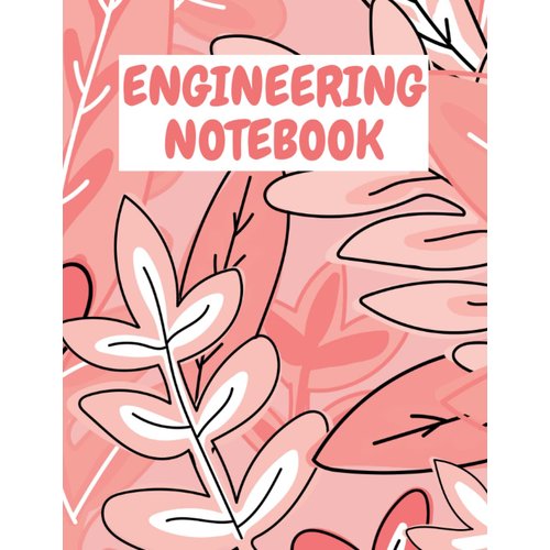 Engineering Notebook: Logbook Jungle 8.5x11 Quad Ruled Graph Paper Notebook v7