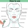 TOP SEWING Jade Gua Sha Massage Tools Facial Tool Natural Green Gua Sha Anti Aging Facial Skin SPA for Rejuvenate Skin Anti-wrinkle Anti Aging