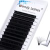 Eyelash Extensions Easy Fan Volume Lashes 0.05mm Rapid Blooming Eyelash Extensions C/D Curl 8-14mm Mixed Self Fanning Lashes By WENDY LASHES(0.05-D, 8-14mm)
