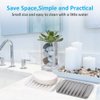 2PCS Mcyye Self Draining Soap Dishes, Premium Silicone Soap Holder & Saver for Shower, Bathroom, Kitchen, Bath Tub, Razor, Sponges, Drains Water Very Well, Can Extend Soap Life, Easy Clean